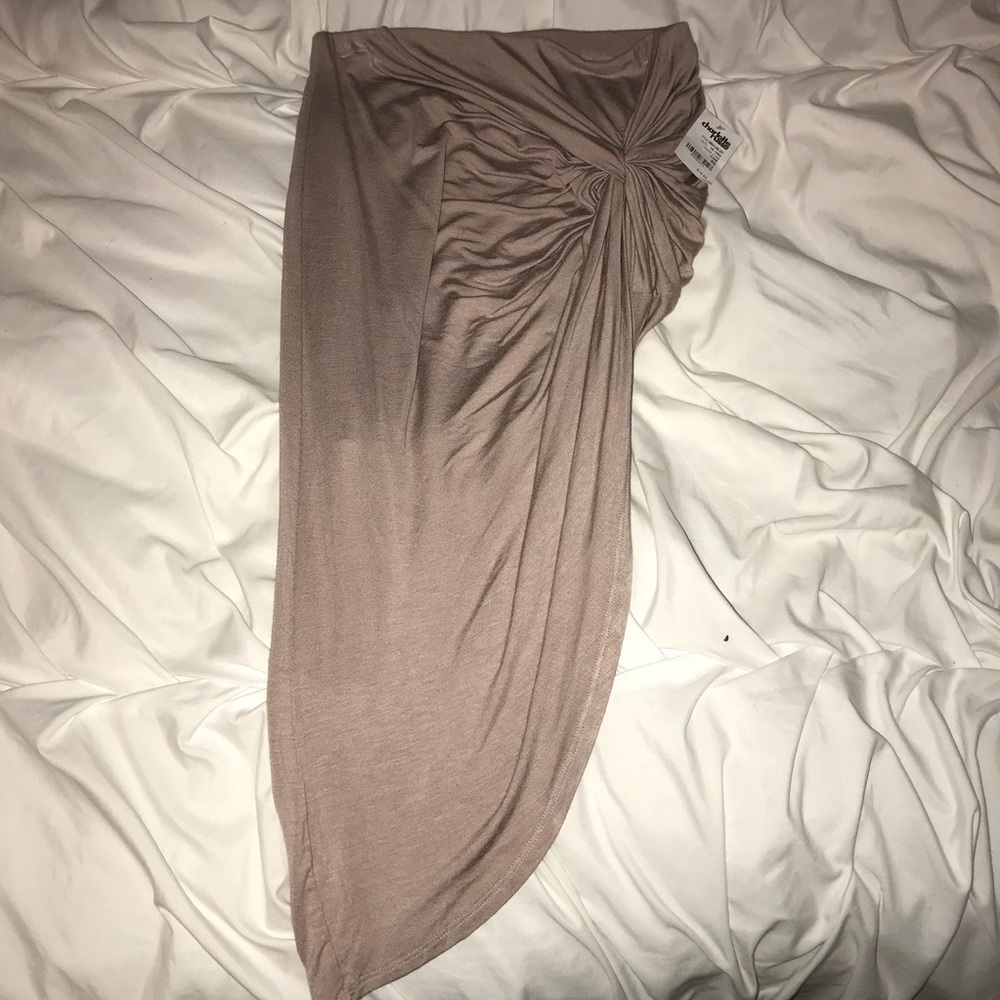Begie XS High-Low Knot Skirt